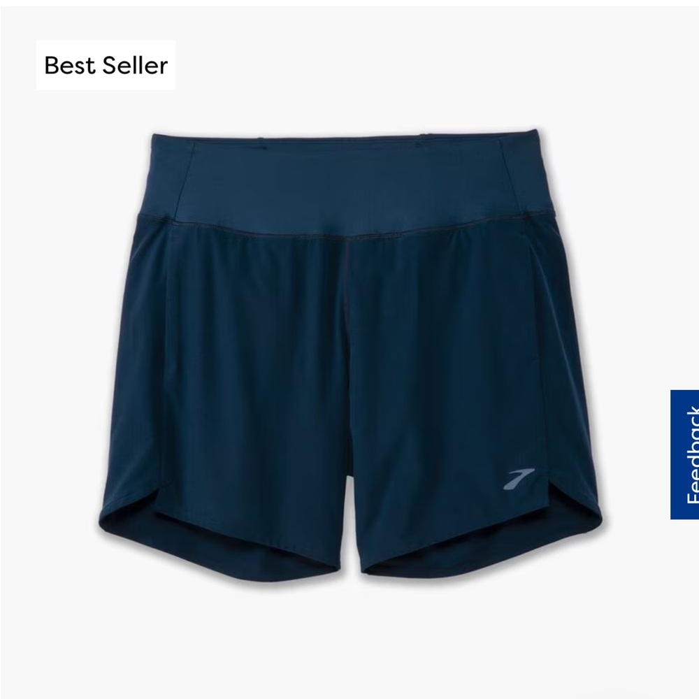 Brooks 7 in chaser run shorts